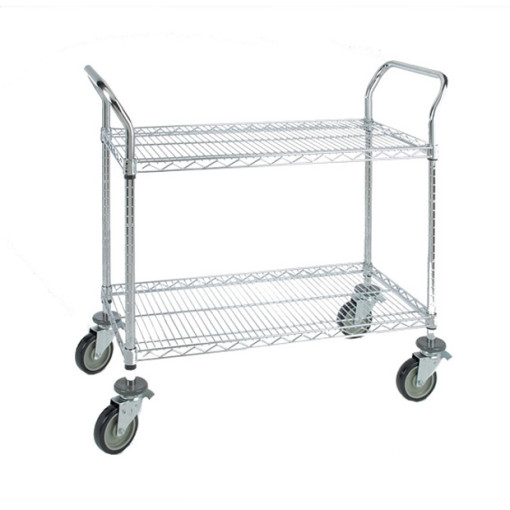 2 Shelf Wire Utility Carts | Doug Brown & Associates - DB Medical